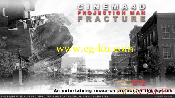 C4D场景摄像机投射教程 cmiVFX - Cinema 4D Projection Man FX的图片1