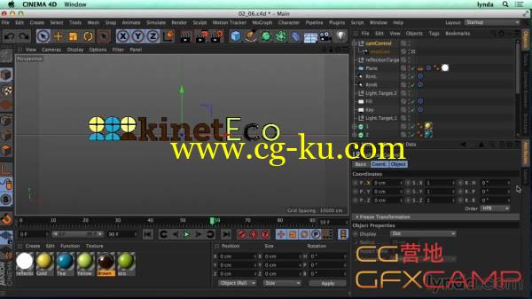 AE/C4D Logo文字动画后期合成教程 Lynda - Logo Animation and Compositing with CINEMA 4D and After Effects的图片1