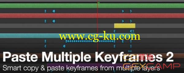 AE多图层关键帧拷贝复制脚本+使用教程 Aescripts Paste Multiple Keyframes 2的图片1
