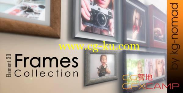 AE模板-木制古典相框温馨家庭相册展示 Frames Collection的图片1