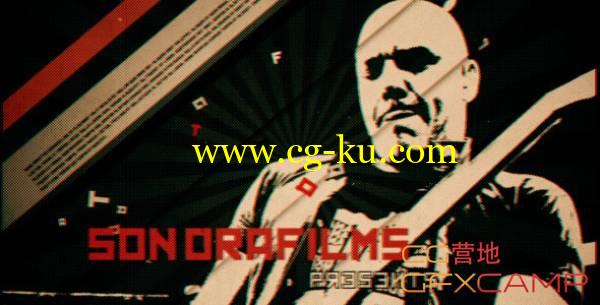 AE模板－复古动感动作片犯罪片电影开场 Kremlin的图片1