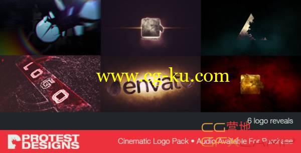 AE模板－游戏震撼电影片头开场Logo展示 Cinematic Logo Pack的图片1