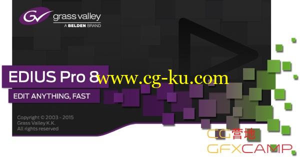 剪辑软件 Grass Valley EDIUS Pro 8.1 Build 188＋ Loader  6.1的图片1