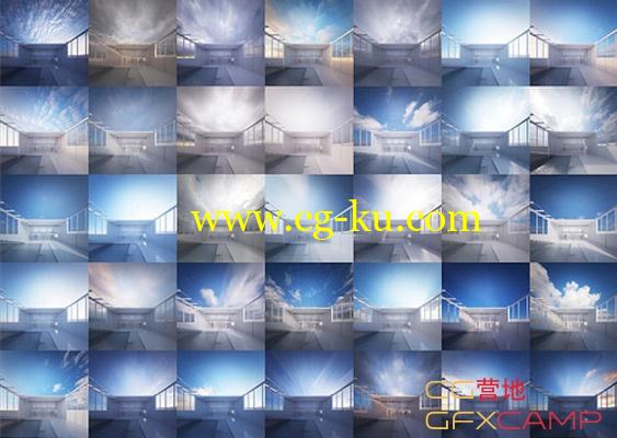 Peter Guthrie SKY HDRI Collection 34个天空高动态HDRi贴图的图片1