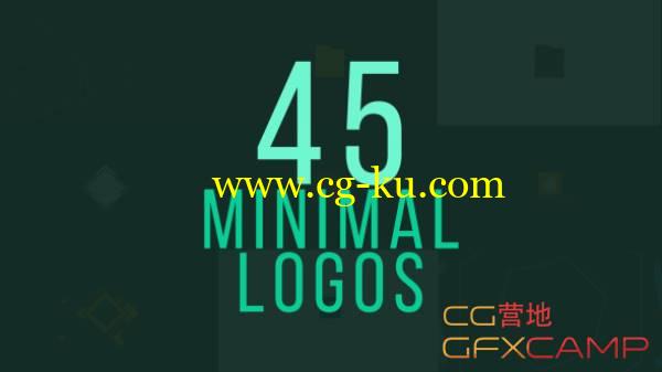AE模板-40个扁平化MG动画Logo展示 Logos Reveal的图片1