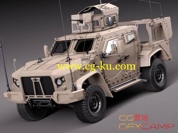 军事战场装甲卡车救援车3D模型 CGTrader 3D MODELS - Oshkosh JLTV 2014的图片1