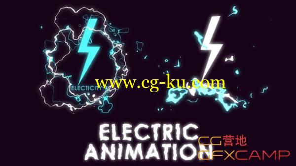 AE电流动画MG教程 After Effects Creating an Electric Animation Tutorial的图片1