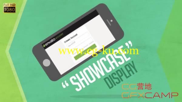 AE模板-扁平化电脑手机iPad商品图片展示 Showcase Device Display的图片1