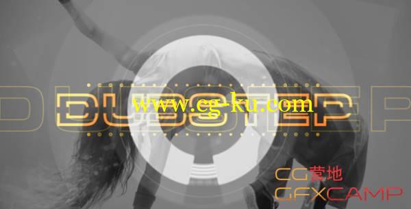 AE模板-电子乐时尚音乐开场 Dubstep Logo的图片1