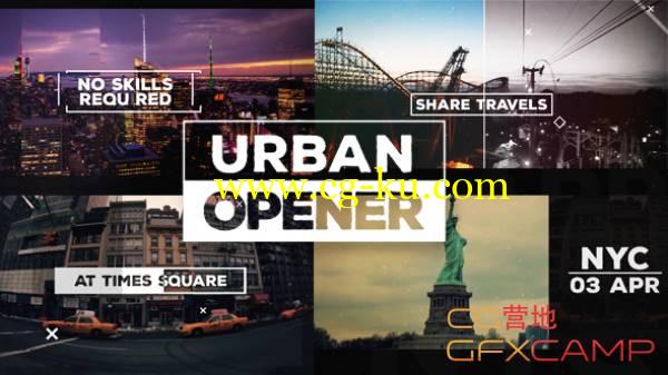 AE模板-城市实拍记录介绍片头 Urban Opener的图片1