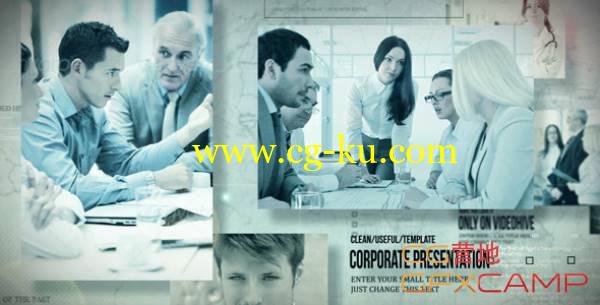 AE模板-公司企业合作图片视频宣传片 Corporate Presentation的图片1
