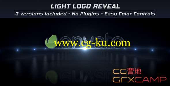 AE模板-闪光灯大气Logo展示 Light Logo Reveal的图片1
