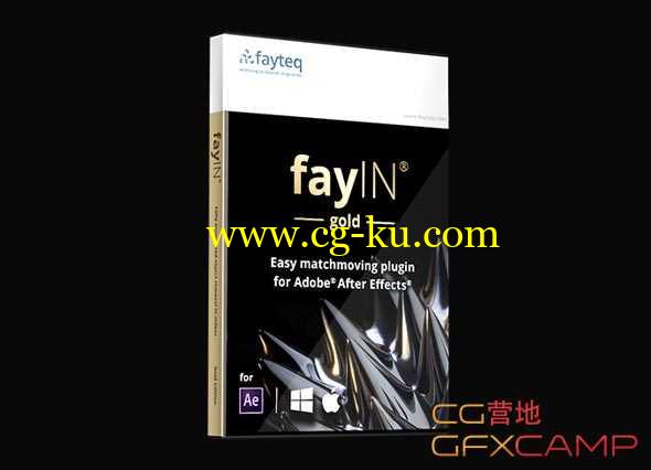 AE摄像机反求跟踪插件破解版＋使用教程 fayteq fayIN GOLD v2.4 Win/Mac CC 2014/CC 2015/CC 2015.3的图片1