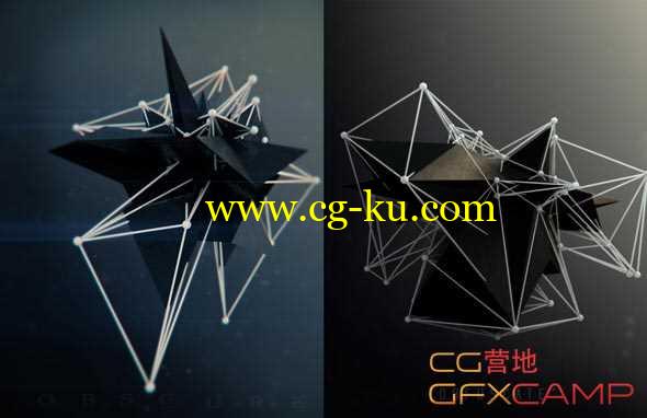 C4D/PS/AE制作抽象线条三维动画教程 SkillShare - Creating Abstract Art & Graphics with Cinema 4D, Photoshop, and After Effects的图片1