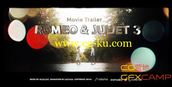 罗密欧与朱丽叶浪漫模板 Videohive Romeo & Juliet 3 (Movie Trailer)的图片1