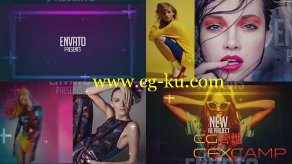 AE模板-时尚杂志图片开场宣传片 Fashion Magazine Opener&Promo的图片1