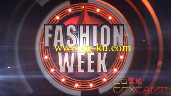 AE模板-五角星时尚栏目包装片头 Fashion Week的图片1