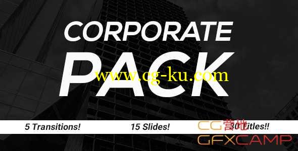 AE模板-公司企业商务包装宣传片头 50 Corporate Pack的图片1