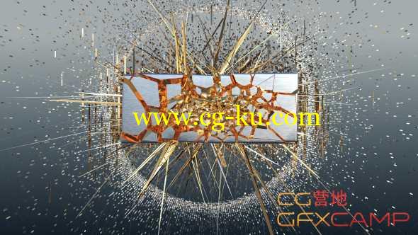 AE模板-三维Logo破碎爆炸展示动画 Explosive Logo Costructor的图片1