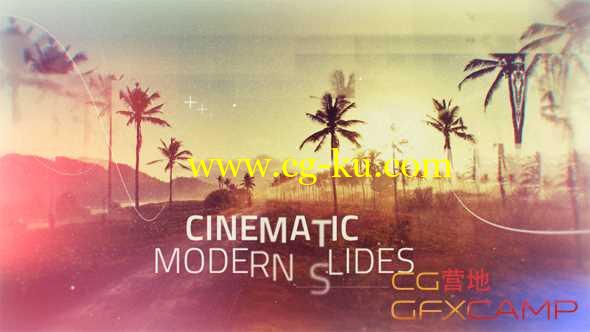 AE模板-现代大气图片视频开场片头 Cinematic Modern Slides的图片1