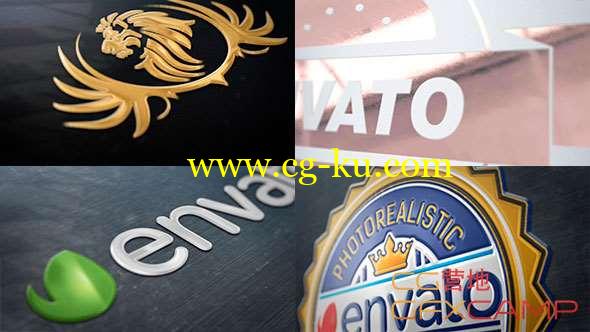 AE模板-商务质感公司Logo展示 Corporate Logo Pack的图片1