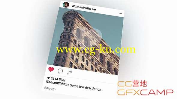 AE模板-网络社交图片视频展示 Instagram Promo 18713960的图片1