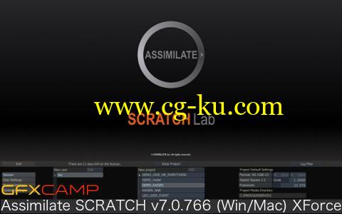 电影后期调色软件 Assimilate SCRATCH v7.0.766 (Win/Mac) XForce的图片1