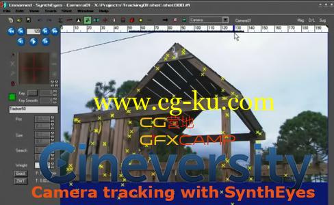 SynthEyes/C4D结合教程 Cineversity Camera tracking with SynthEyes的图片1