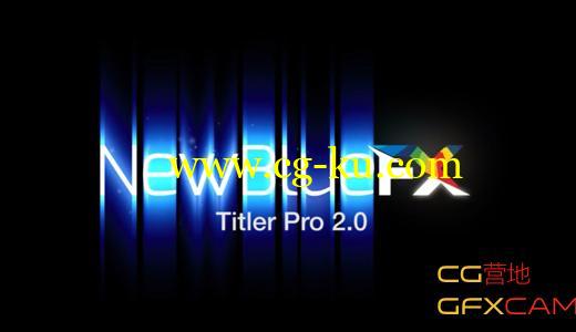 字幕插件 NewblueFX Titler Pro 3.0 for NLE Win32/64的图片1
