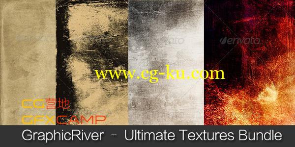 羊皮纸划痕材质 GraphicRiver – Ultimate Textures Bundle的图片1