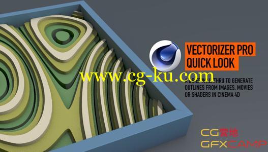 C4D矢量轮廓生成插件 Tools4D Vector Pro v1.47 Win/Mac +教程的图片1