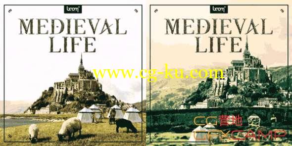Boom Library - Medieval Life Construction Kits + Designed 中世纪生活场景无损音效的图片1
