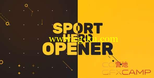 AE模板-体育运动片头包装开场 Sport Hero Opener的图片1