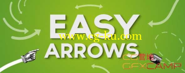 AE箭头路径动画制作脚本 Aescripts Easy Arrows v1.4.1 + 使用教程的图片1