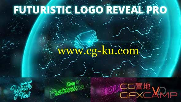 AE模板-科幻能量冲击波Logo动画 Futuristic Energy Logo Reveal PRO的图片1