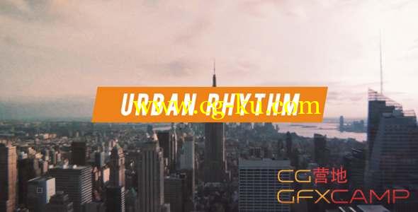 AE模板-节奏感分屏视频包装片头 Urban Rhythm Modern Opener的图片1