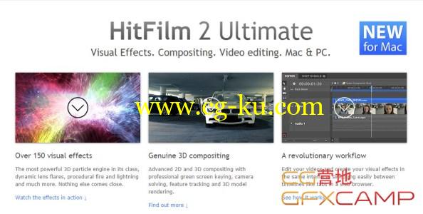 剪辑特效合成软件 FXhome HitFilm Ultimate 2.0.2603.62561 Win64的图片1