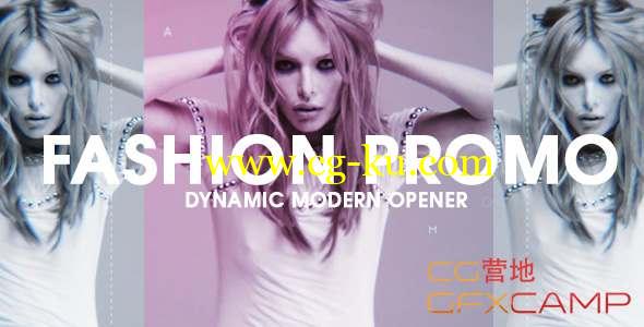 AE模板-动感时尚视频片头宣传片 Fashion Promo - Dynamic Opener的图片1