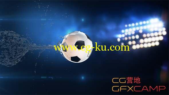 AE模板-体育足球Logo动画 Soccer Ball Logo Reveal 2的图片1