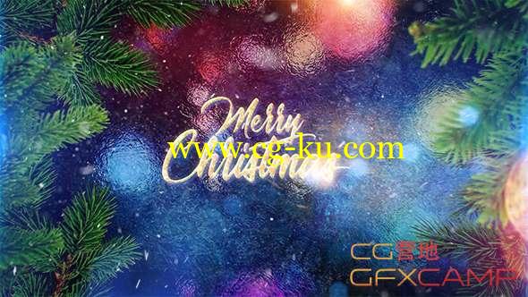 AE模板-圣诞节彩色背景片头 Christmas Greetings的图片1