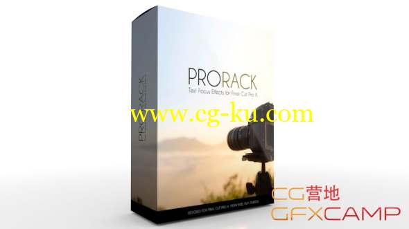 FCPX插件:文字背景模糊聚焦预设 PRORACK + 视频教程的图片1