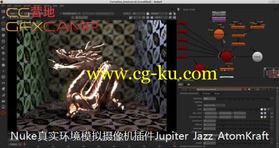 Nuke真实环境模拟摄像机插件 Jupiter Jazz AtomKraft 1.3.2.1 Nuke的图片1