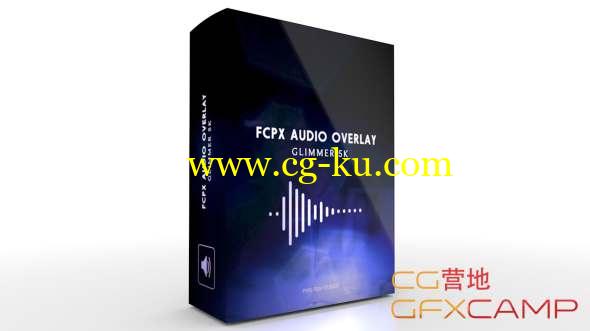 FCPX插件:音乐节奏光效闪动预设 Audio Overlay Glimmer 5K的图片1