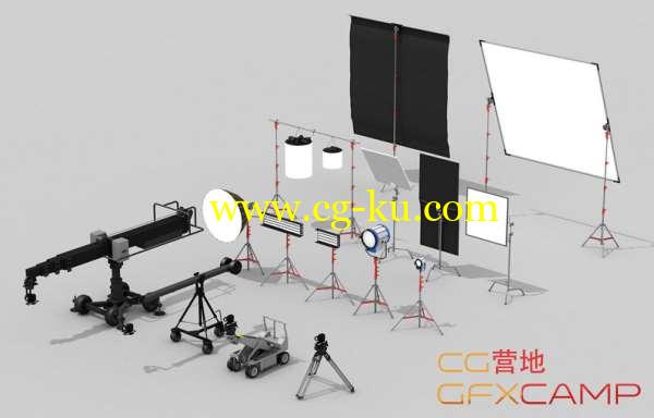 C4D电影摄影棚道具插件预设 CinematographyDB CineDesigner R2 For Cinema 4D R17/R18/R19 Win/Mac + 使用教程的图片1