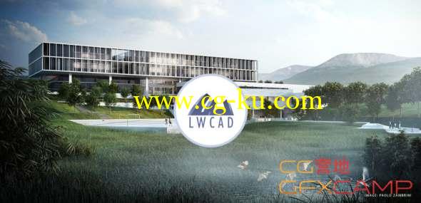 C4D/3DS MAX/LW仿CAD建筑建模插件 WTools3D LWCAD v5.5 Win/Mac破解版的图片1