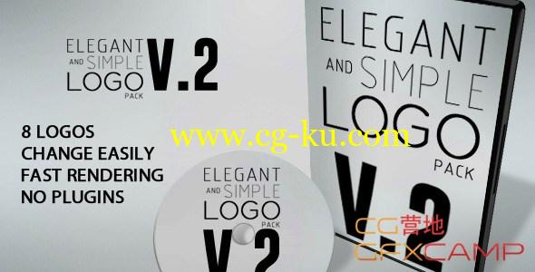 简洁Logo展示包 VideoHive Elegant And Simple Logo Pack V2的图片1