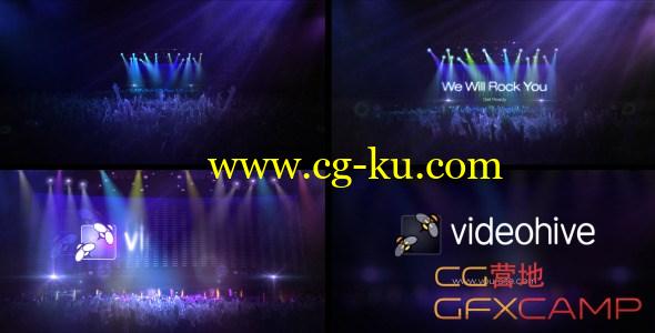 AE模板-聚光灯音乐舞台 VideoHive Arena Show的图片1