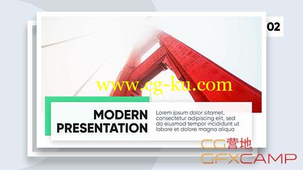 AE模板-现代干净时尚宣传片 Modern Promo - Clean Corporate的图片1