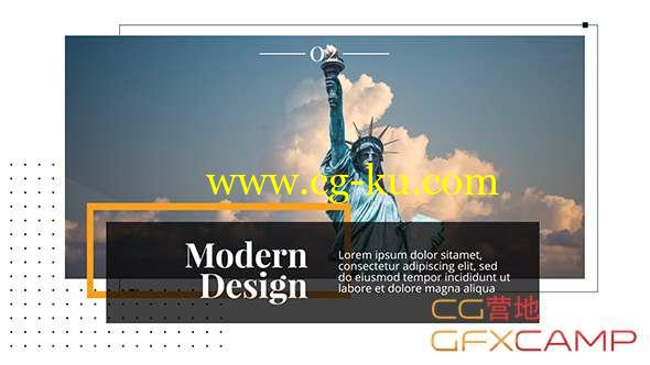 AE模板-现代时尚科技感商品展示片头 Modern & Clean Presentation的图片1