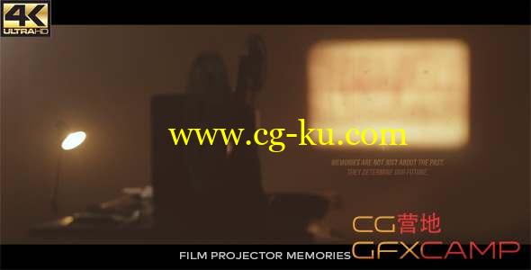 AE模板-电影胶片放映机回忆视频片头 Vintage Memories - Film Projector的图片1